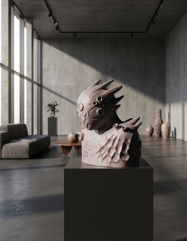 Skulptura u enterijeru 1