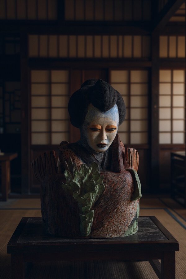 Skulptura u enterijeru 1